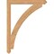 Ekena Millwork Thorton Arts & Crafts Smooth Bracket, Western Red Cedar, 3 1/2"W x 36"D x 48"H BKT04X36X48THR03SWR - alternate 2